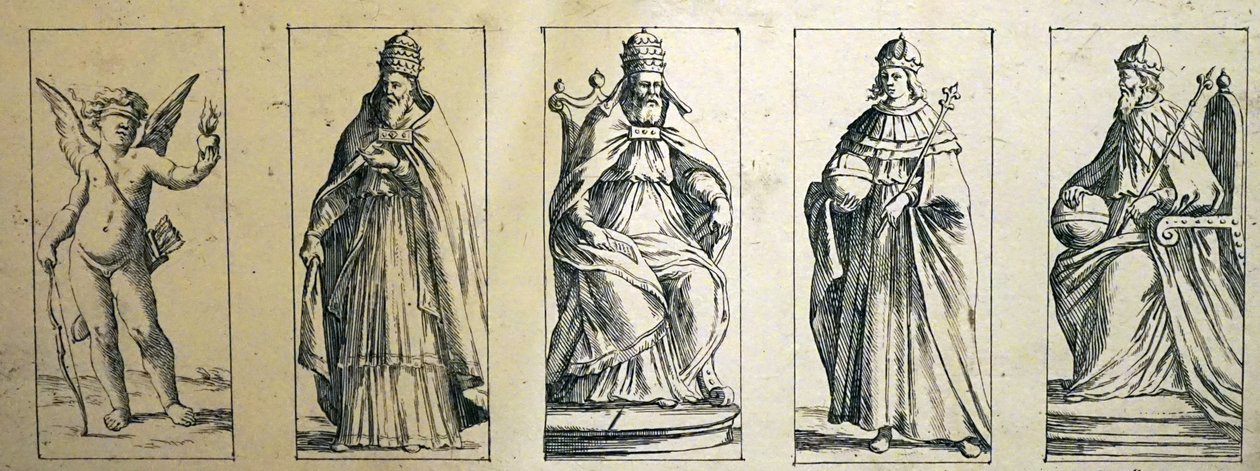 Tarotkort fra det 17. århundrede af Giuseppe Maria Mitelli af Giuseppe Maria Mitelli