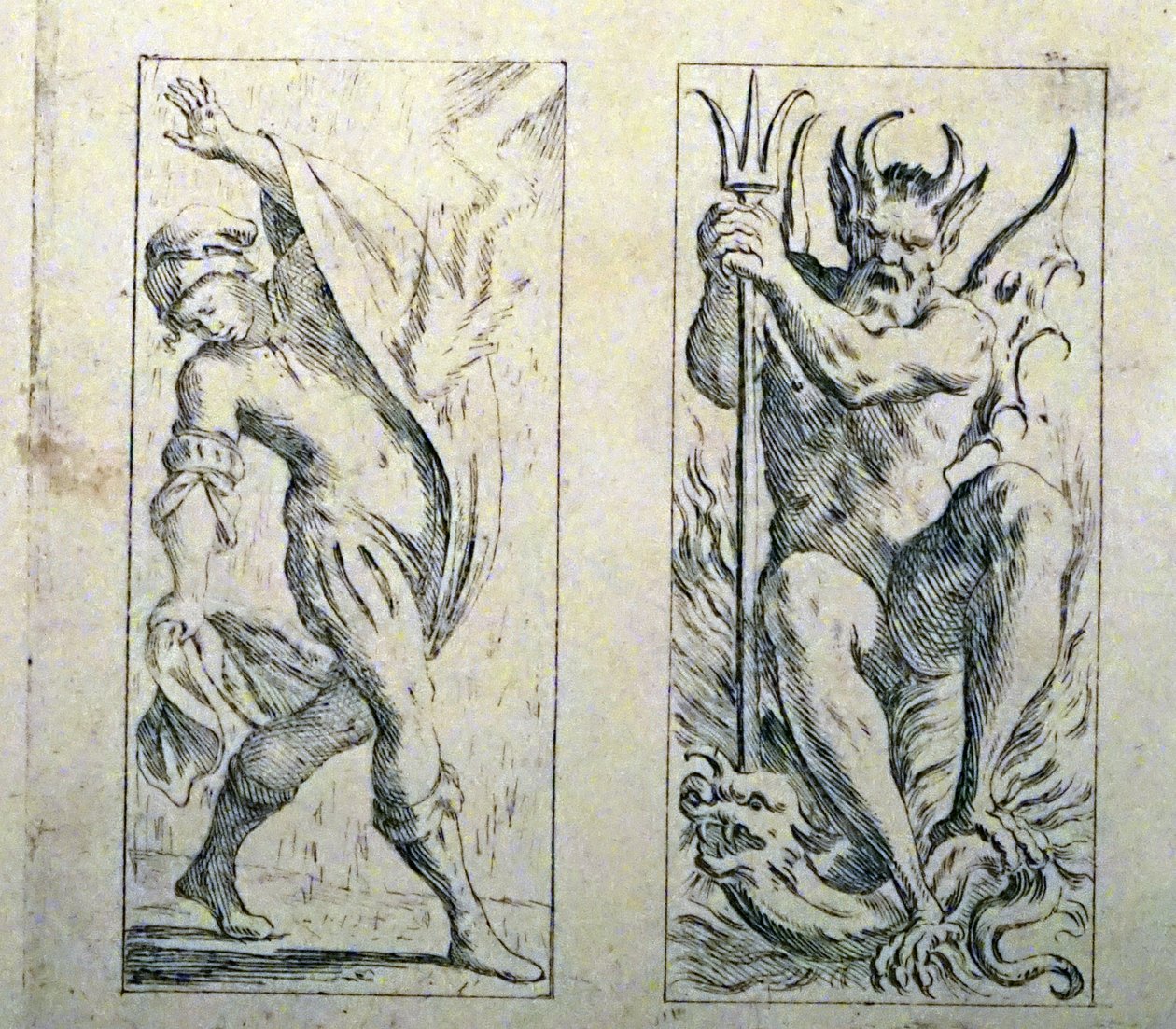 Tarotkort fra det 17. århundrede af Giuseppe Maria Mitelli af Giuseppe Maria Mitelli