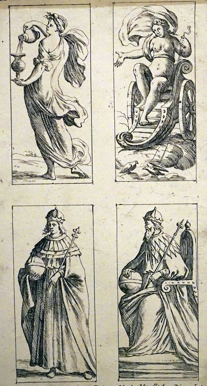 Tarotkort fra det 17. århundrede af Giuseppe Maria Mitelli af Giuseppe Maria Mitelli