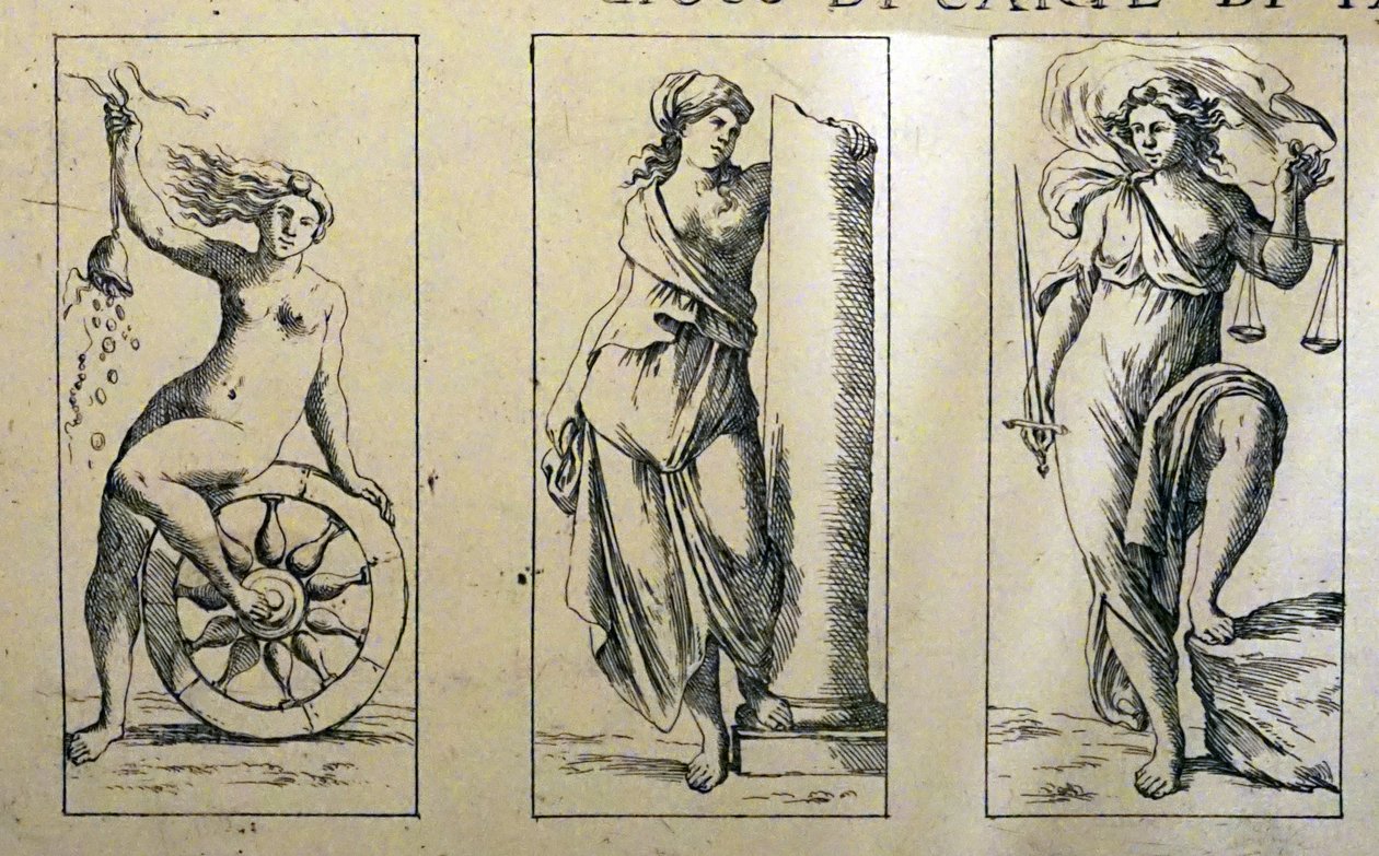 Tarotkort fra det 17. århundrede af Giuseppe Maria Mitelli af Giuseppe Maria Mitelli