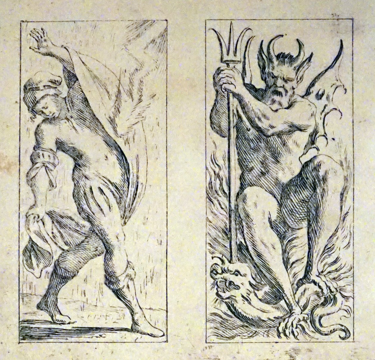 Tarotkort fra det 17. århundrede af Giuseppe Maria Mitelli af Giuseppe Maria Mitelli