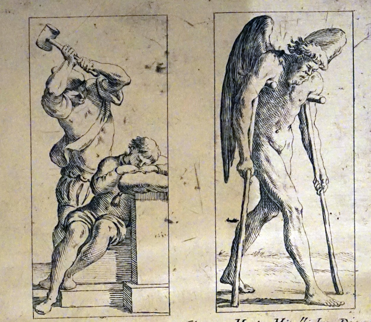 Tarotkort fra det 17. århundrede af Giuseppe Maria Mitelli af Giuseppe Maria Mitelli