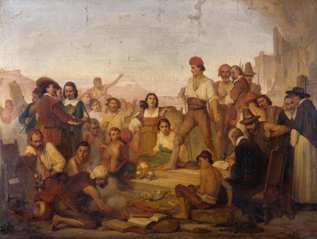 Masaniello (Tommaso Aniello) af Giuseppe Mazza