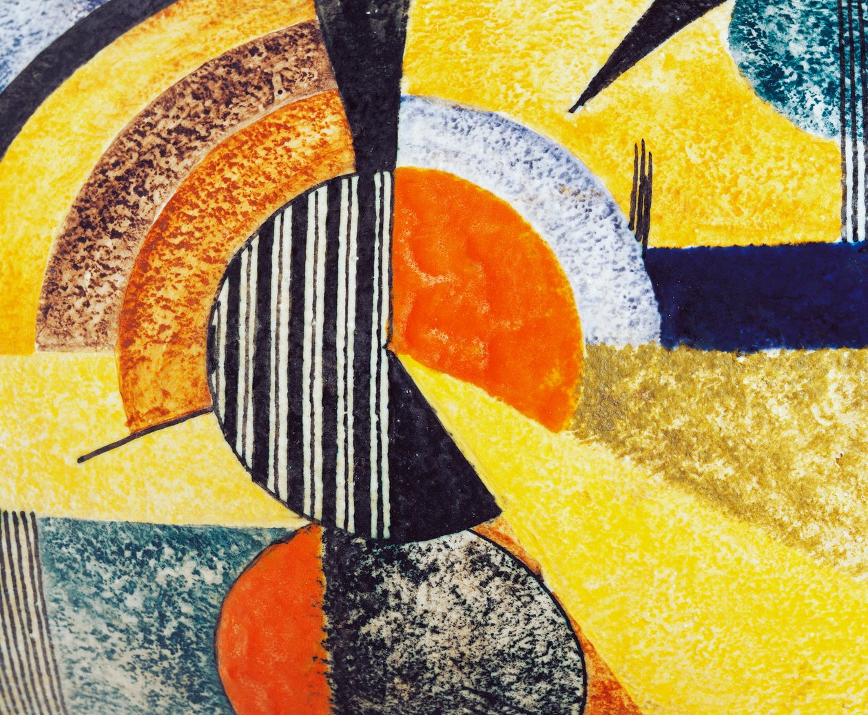 Futuristisk vase af Giuseppe Mazzotti