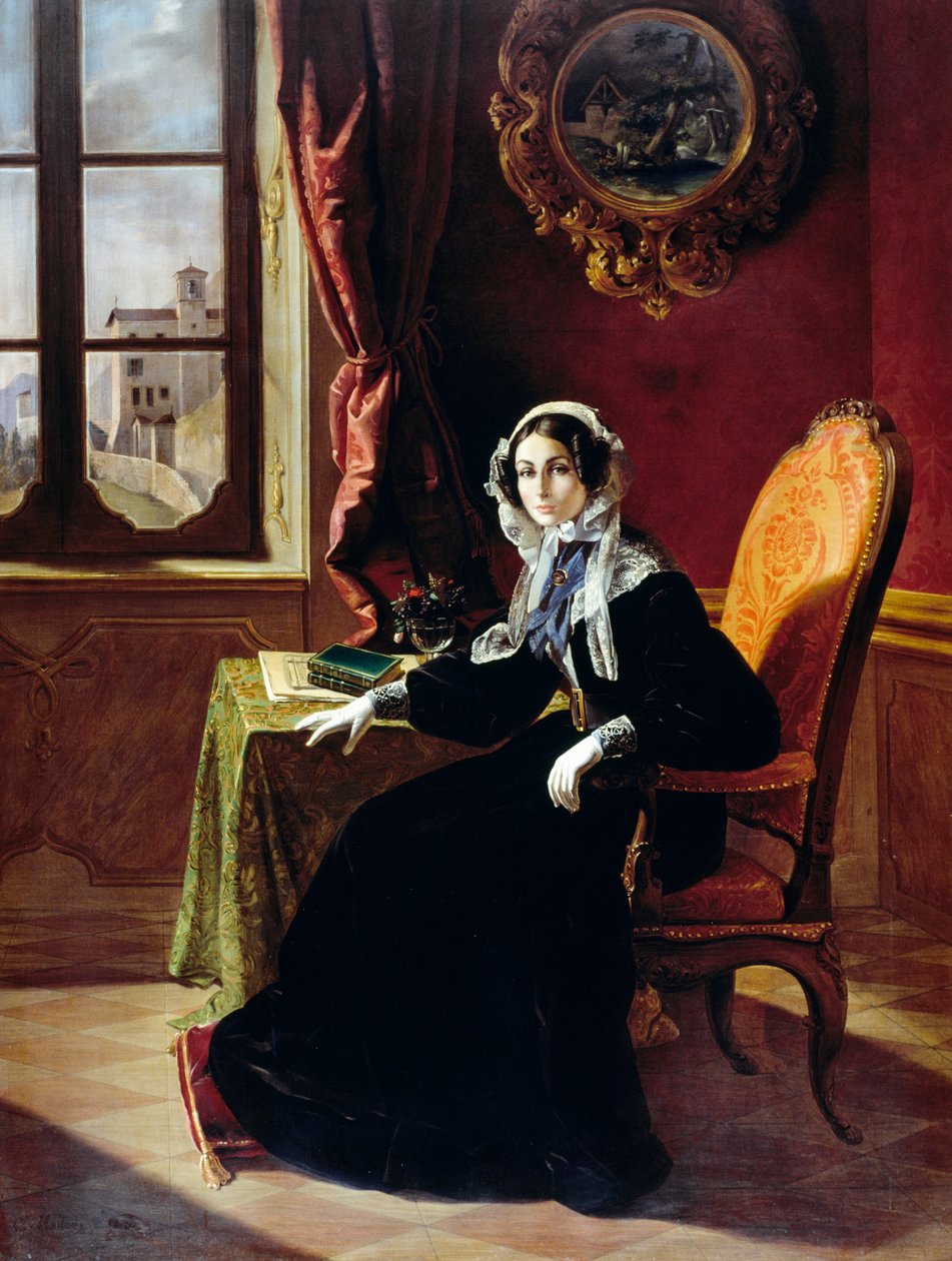 Grevinde Pallavicini af Giuseppe Molteni
