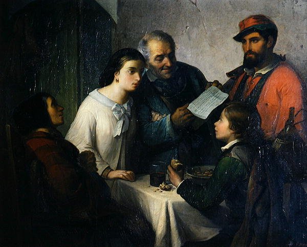 Den frivilliges brev, fra fronten til familien af Giuseppe Moricci