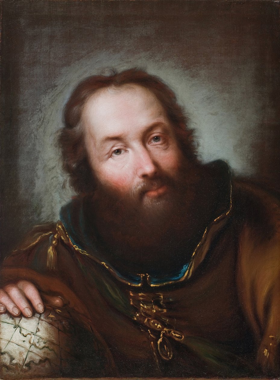 Portræt af Christopher Columbus af Giuseppe Nogari