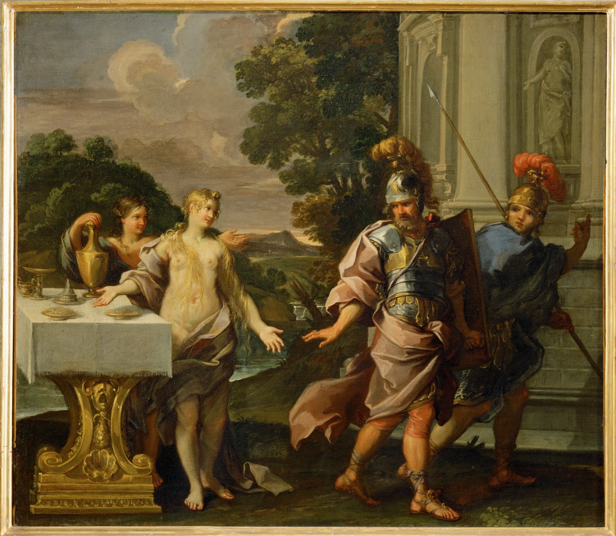 Armida et les compagnons de Renaud - Armida og ... af Giuseppe Passeri