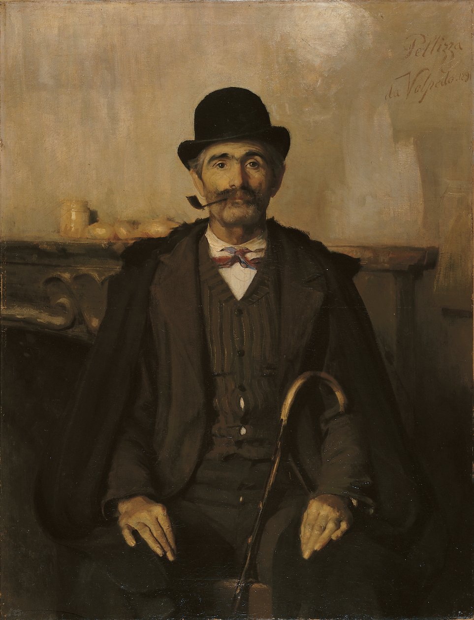 Mægler Giuseppe Giani af Giuseppe Pellizza da Volpedo