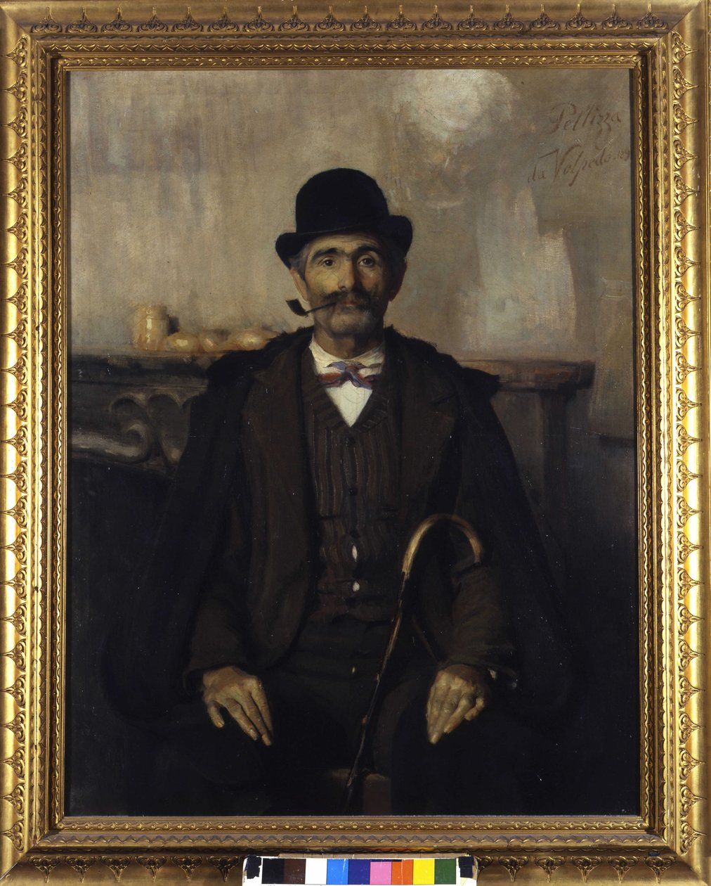 Giuseppe Giani, mægleren (Portræt af mægleren Giuseppe Giani). Maleri af Giovanni Pellizza da Volpedo (1868-1907) af Giuseppe Pellizza da Volpedo