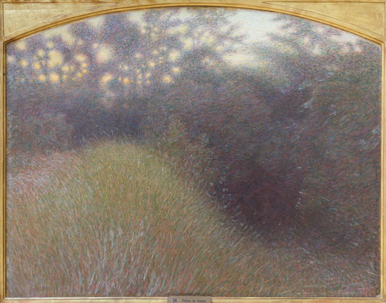 Solnedgang, Giuseppe Pellizza da Volpedo (olie) af Giuseppe Pellizza da Volpedo