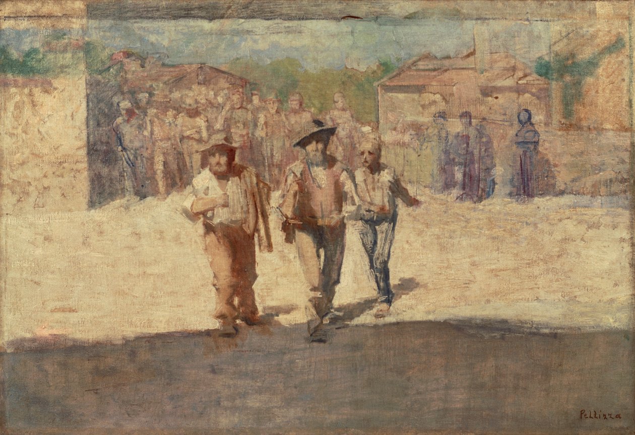 Sultens ambassadører af Giuseppe Pellizza da Volpedo