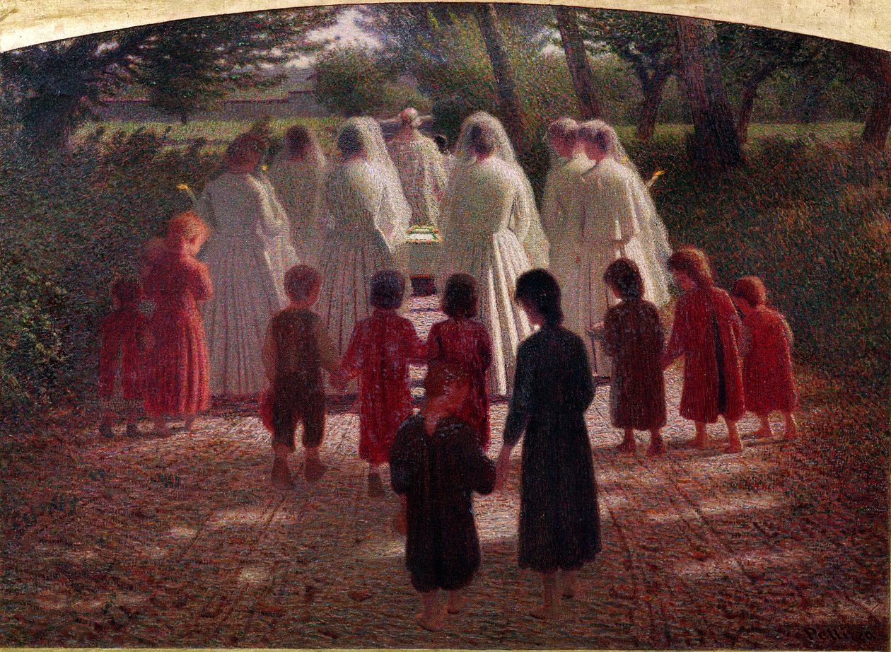 Det døde barn, 1896-1902 af Giuseppe Pellizza da Volpedo