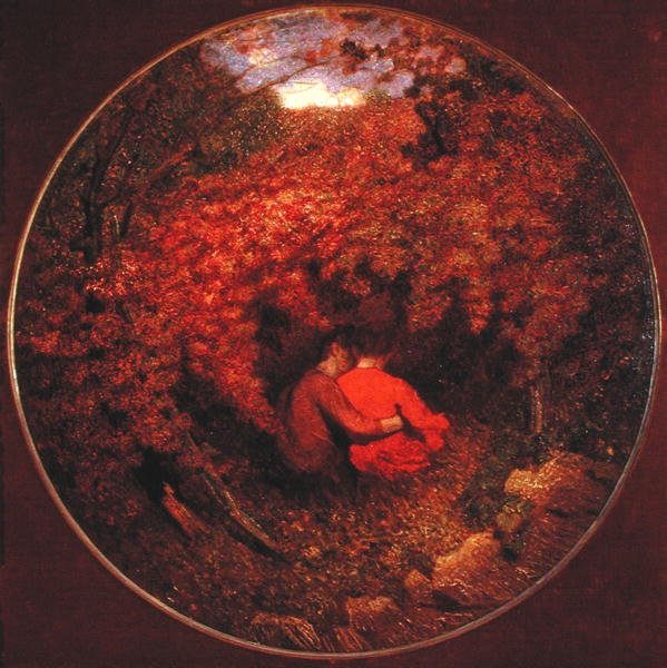 Livets kærlighed, 1901 af Giuseppe Pellizza da Volpedo