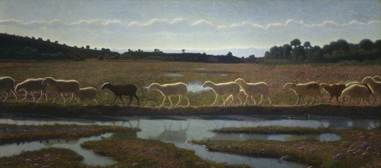Livets spejl af Giuseppe Pellizza da Volpedo
