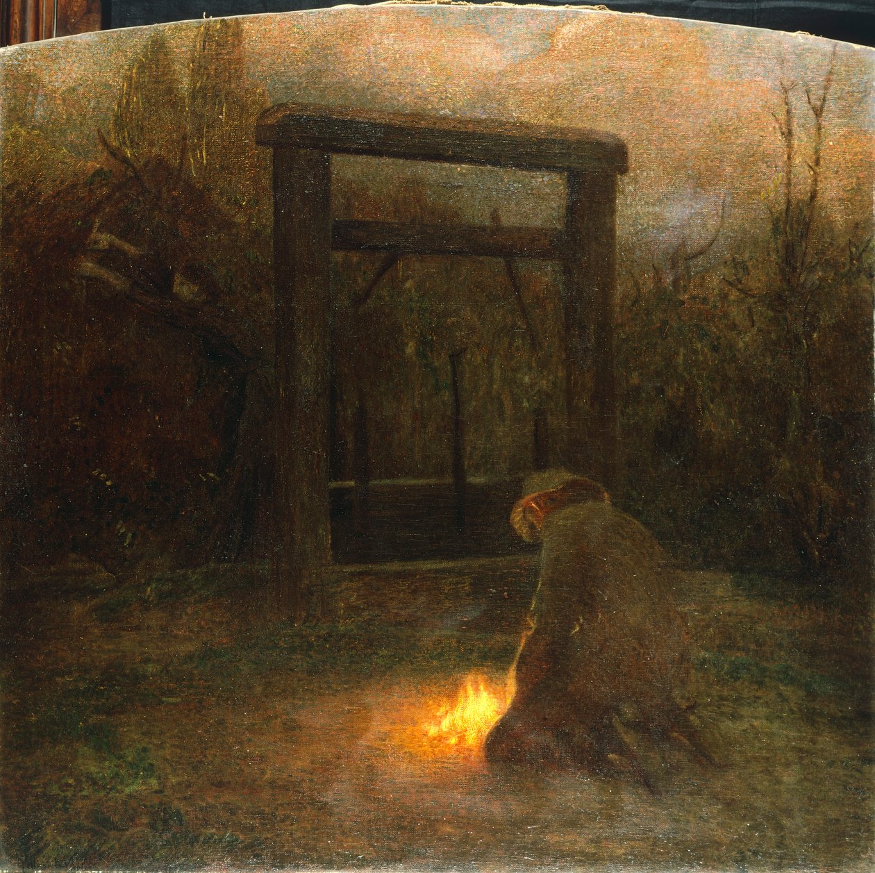 kærlighed til livet, højre panel, af Giuseppe Pellizza da Volpedo (1868-1907) af Giuseppe Pellizza da Volpedo