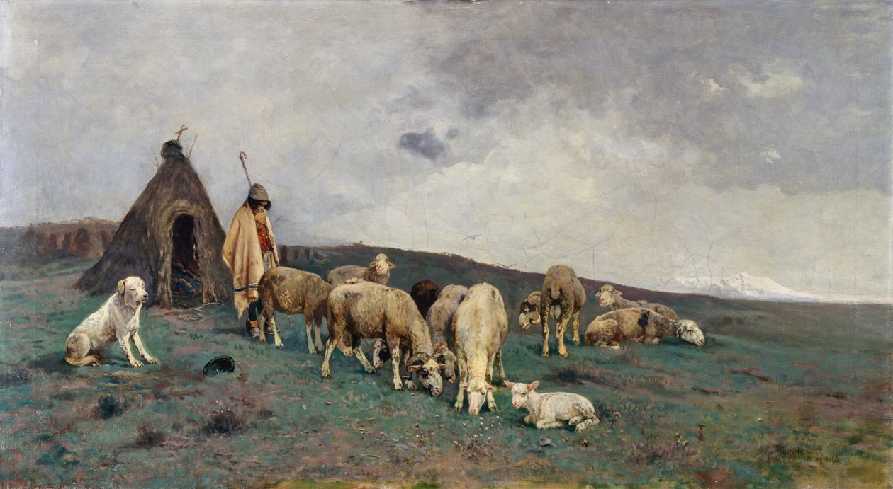 Fjeldgræsgange af Giuseppe Raggio