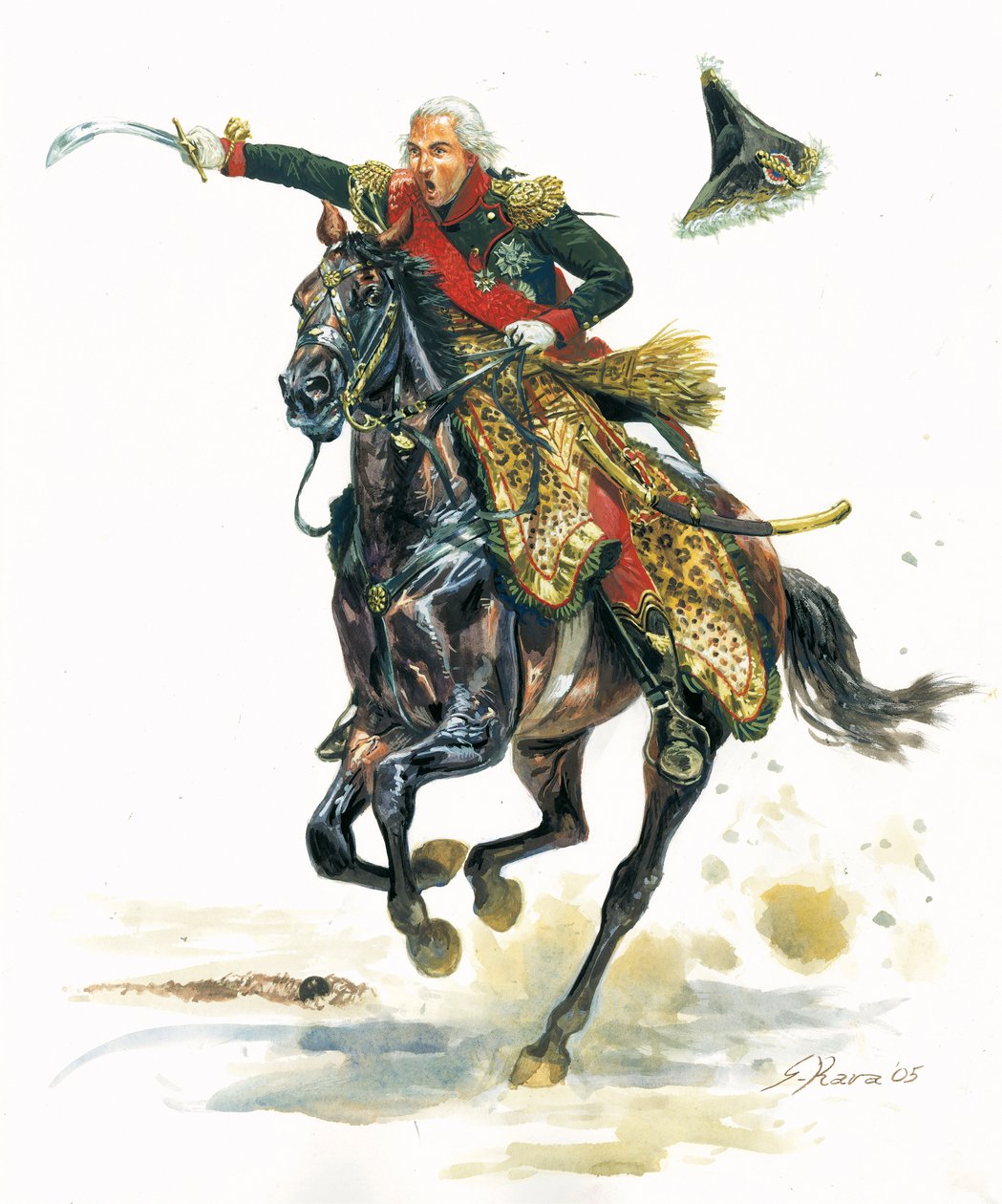 Det første imperium: Jean Baptiste Bessieres (1768-1813), hertug af Istrien - Jean-Baptiste Bessieres af Giuseppe Rava