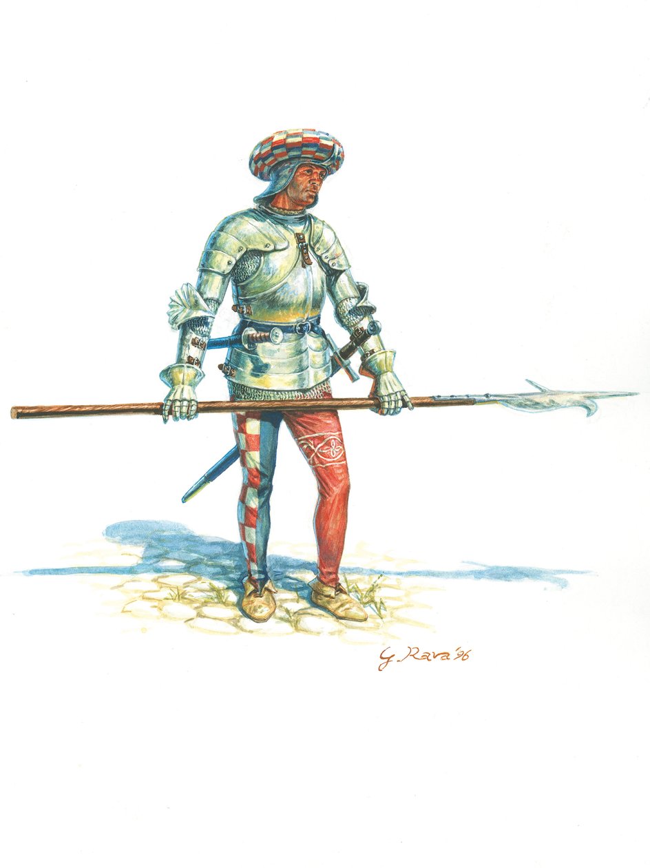 Hallebardier af Toscana af Giuseppe Rava