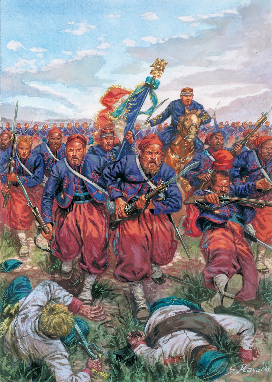 Det italienske felttog i 1859 (den anden italienske uafhængighedskrig): angrebet fra Zouaverne fra Napoleon III