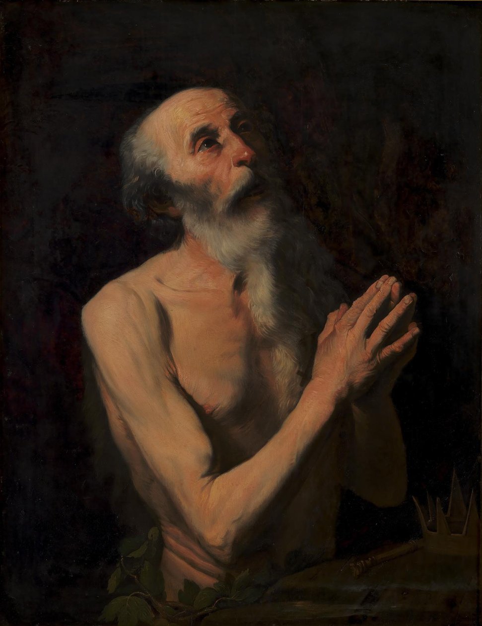 Eremitten Onuphrius af Giuseppe Ribera