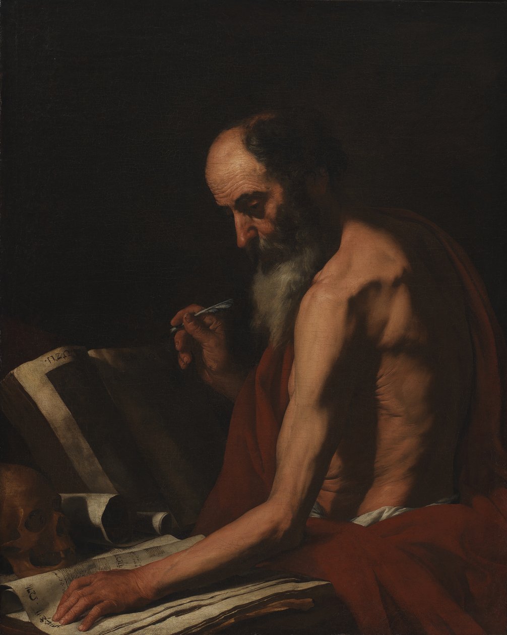 Sankt Jerome af Giuseppe Ribera