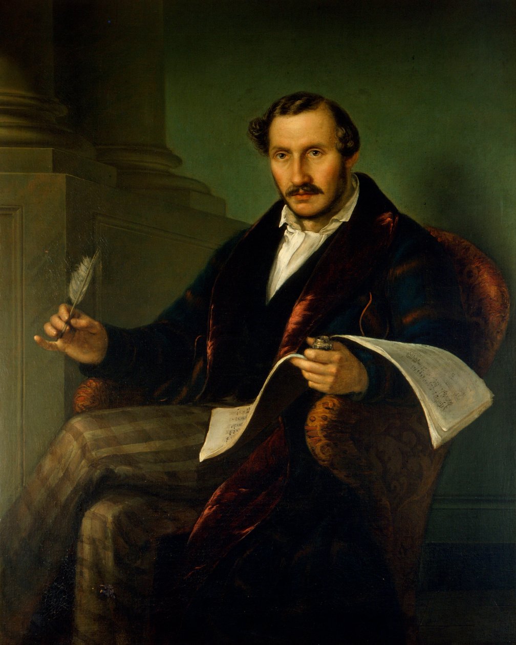 Gaetano Donizetti af Giuseppe Rillosi