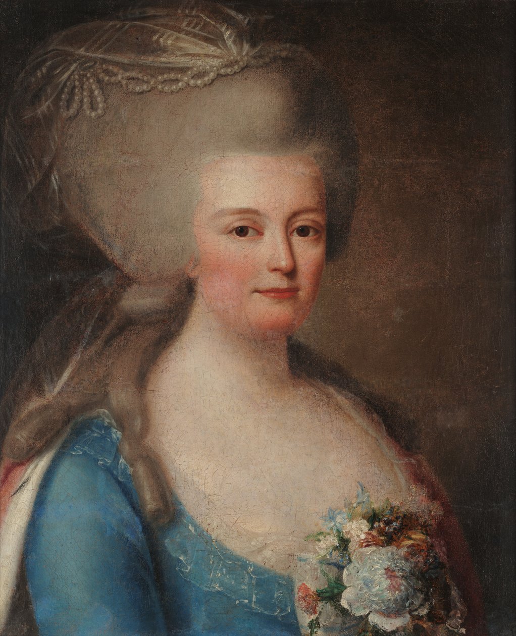 Portræt af prinsesse Maria Francisca Benedita af Giuseppe Troni