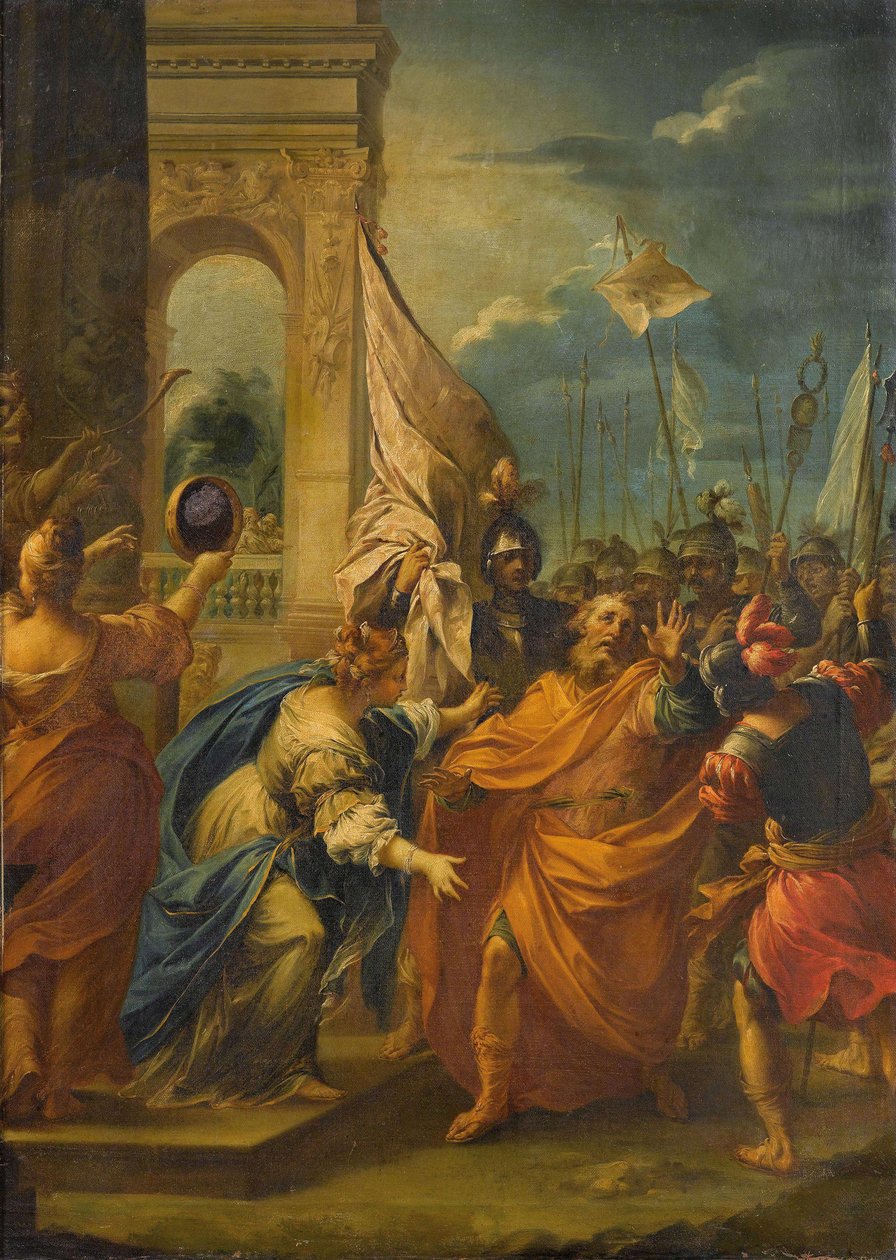 Jeftas tilbagevenden. af Giuseppe Varotti
