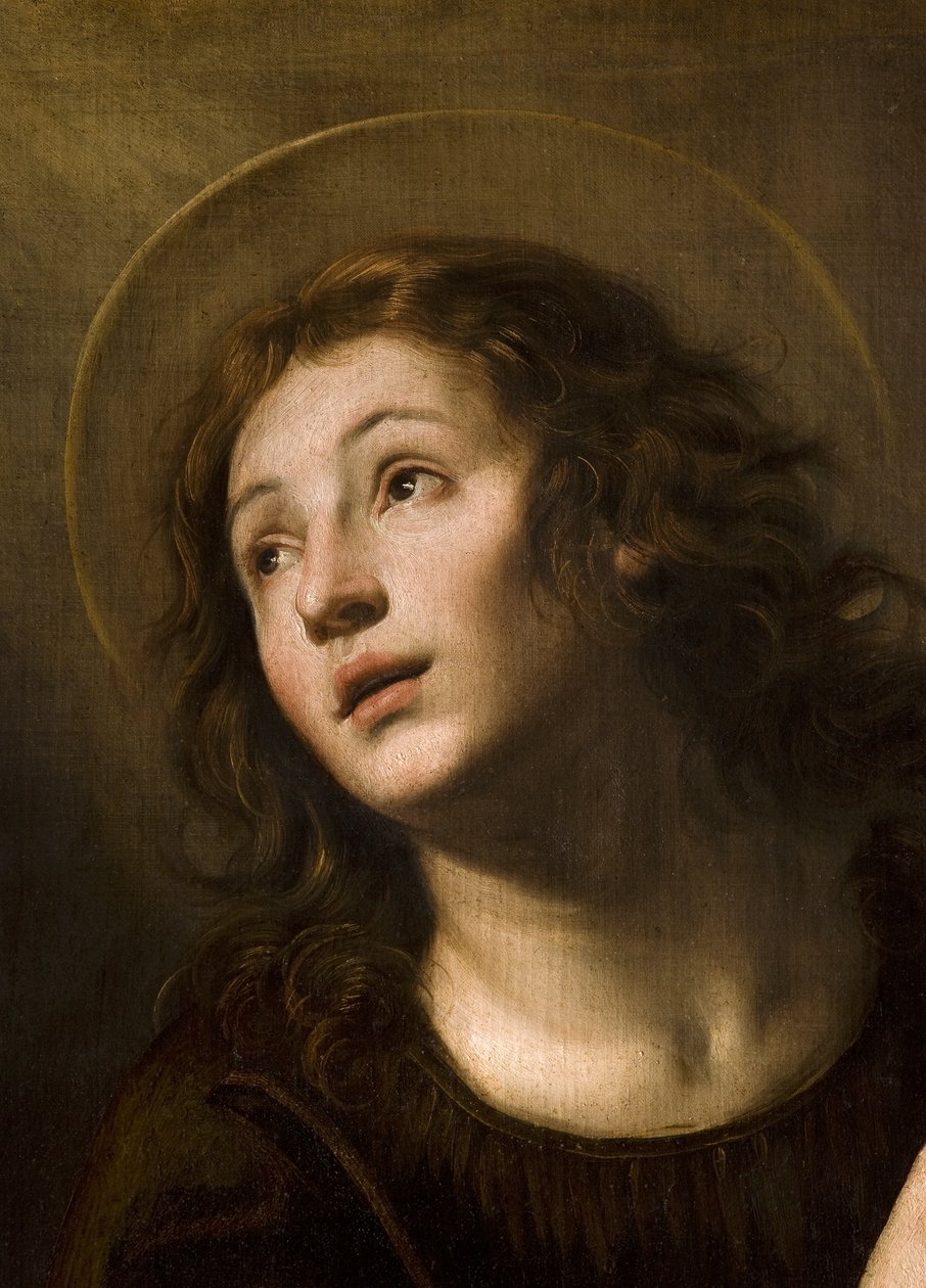 Sankt Johannes Evangelisten af Giuseppe Vermiglio