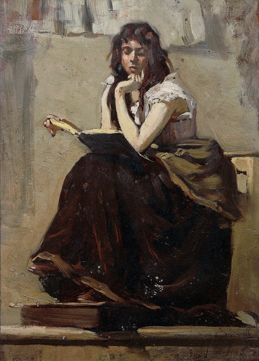 Skolepige af Giuseppe Vizzotto Alberti