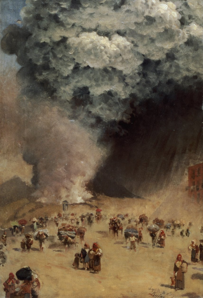 Askeregnen, 1872 af Giuseppe de Nittis