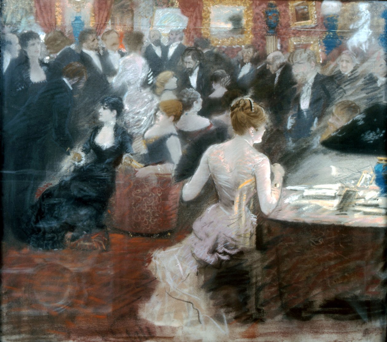 Prinsesse Mathildes salon af Giuseppe de Nittis