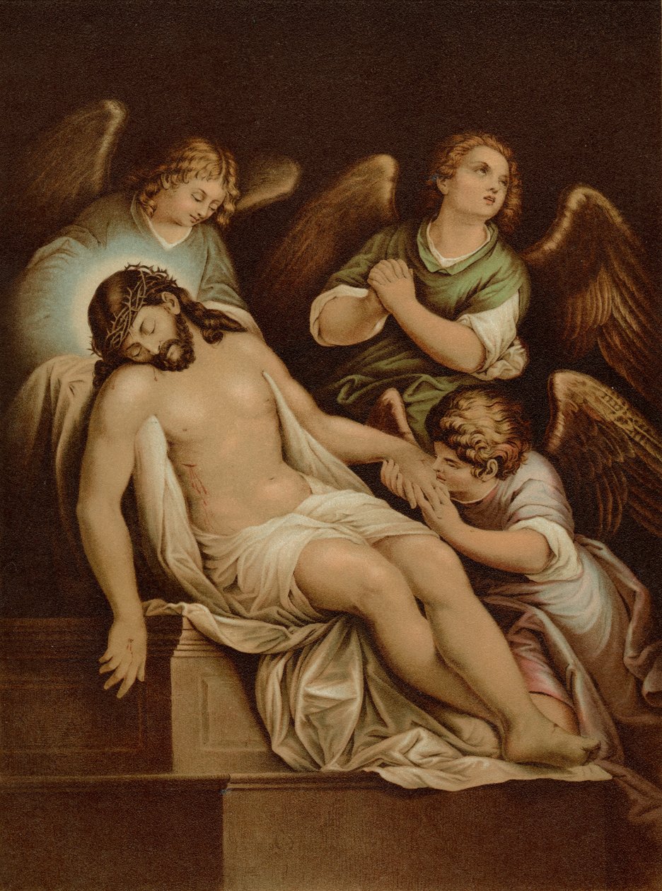 Kristi begravelse af Giuseppe della Porta Salviati