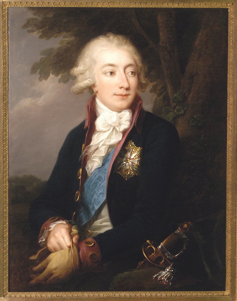 Greve Antoni Jozef Lanckoronski, c.1791 af Giuseppe or Josef Grassi