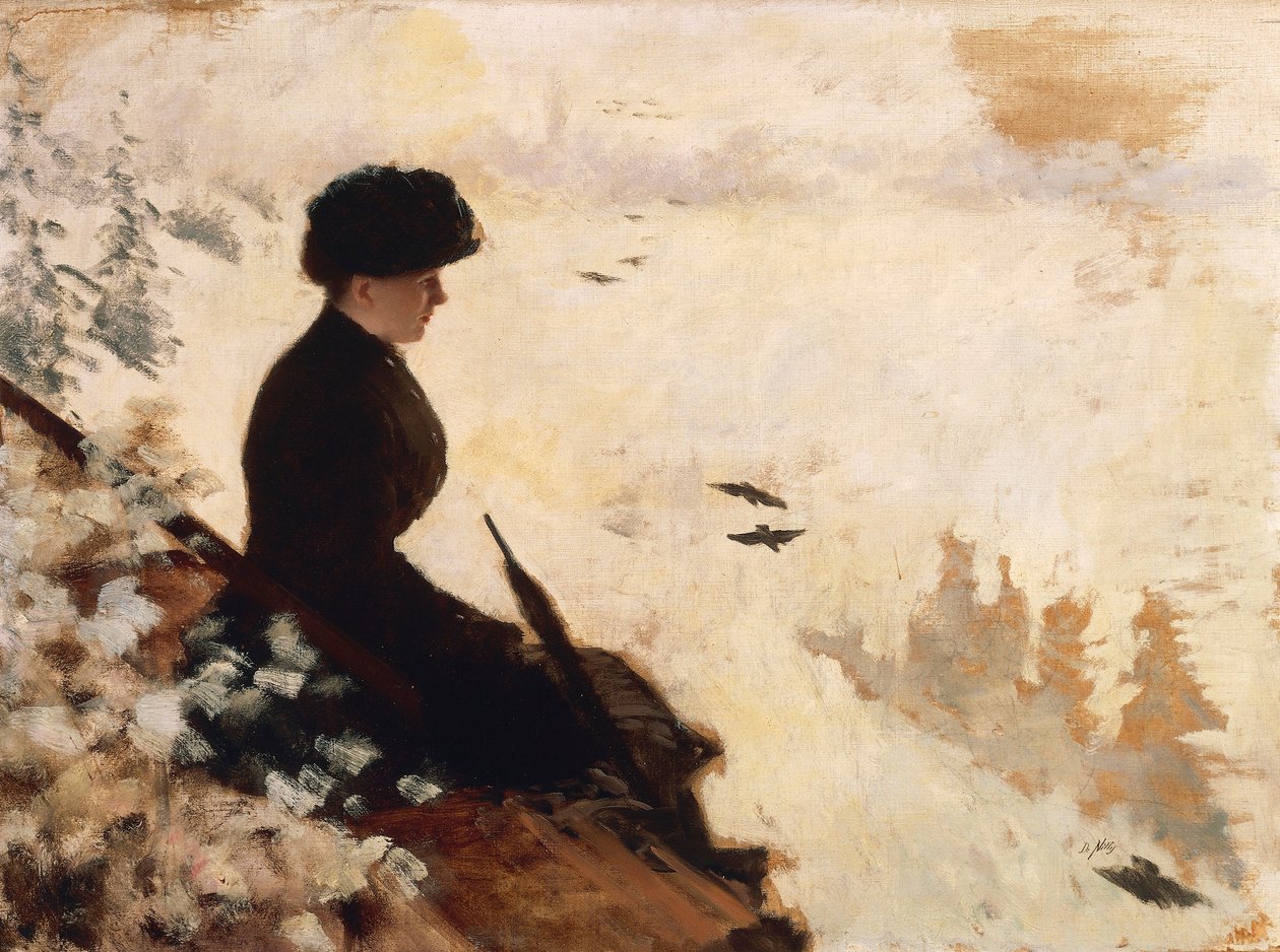 Sneeffekt af Giuseppe or Joseph de Nittis