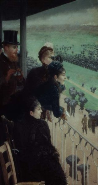 Races at Auteuil (del af en triptykon) af Giuseppe or Joseph de Nittis
