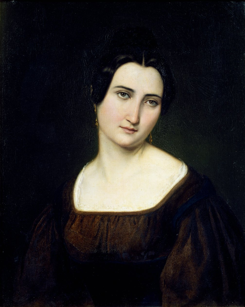 Ciociaransk (centralitaliensk) kvinde af Giustiniano degli Avancini (1807-1843) af Giustiniano Degli Avancini