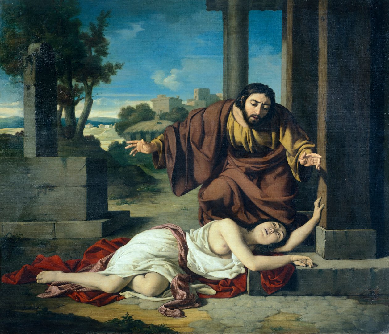 Levitten fra Efraim, af Giustiniano degli Avancini (1807-1843). af Giustiniano Degli Avancini