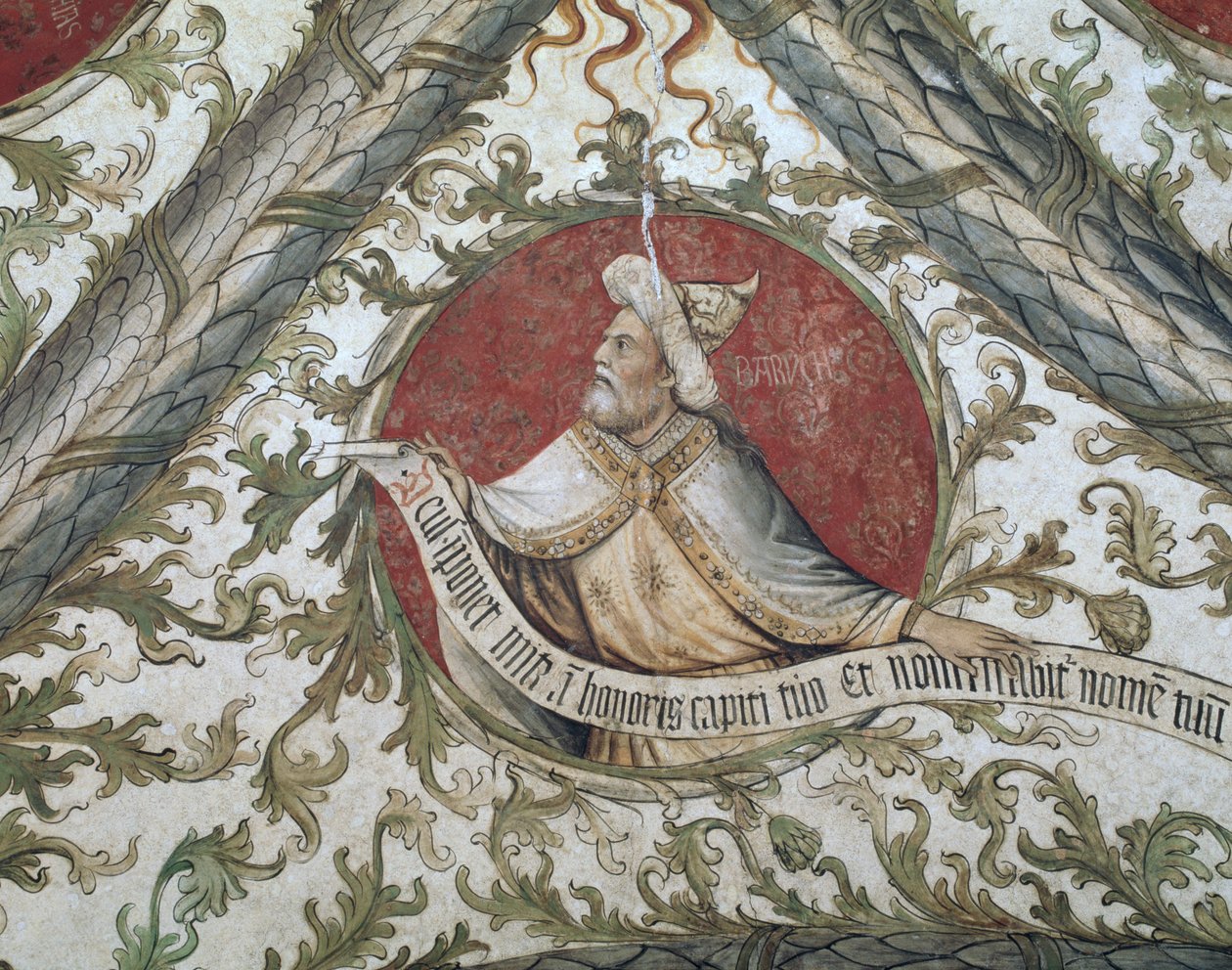 Profeten Baruch, fra Loggia d "Annunciation, 1451 af Giusto dAllamagna