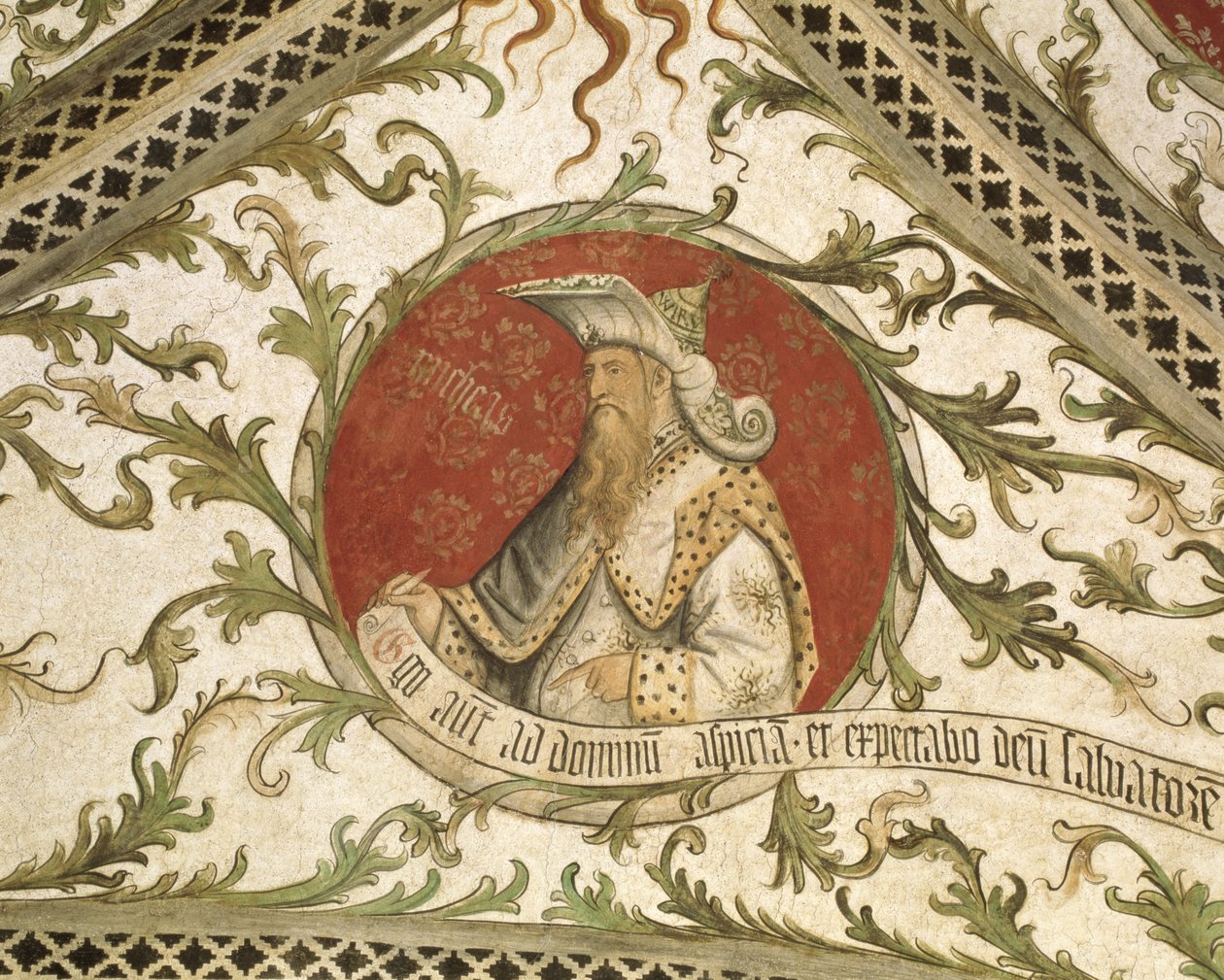 Profeten Micah, fra Loggia d "Annunciation, 1451 af Giusto dAllamagna
