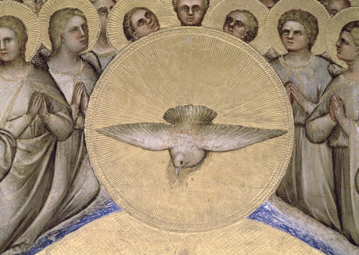 Helligåndens due, 1360-70 af Giusto di Giovanni de Menabuoi