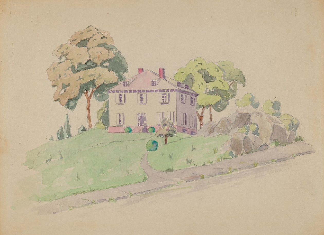 Lenrert Gods, ca. 1936. af Gladys Cook