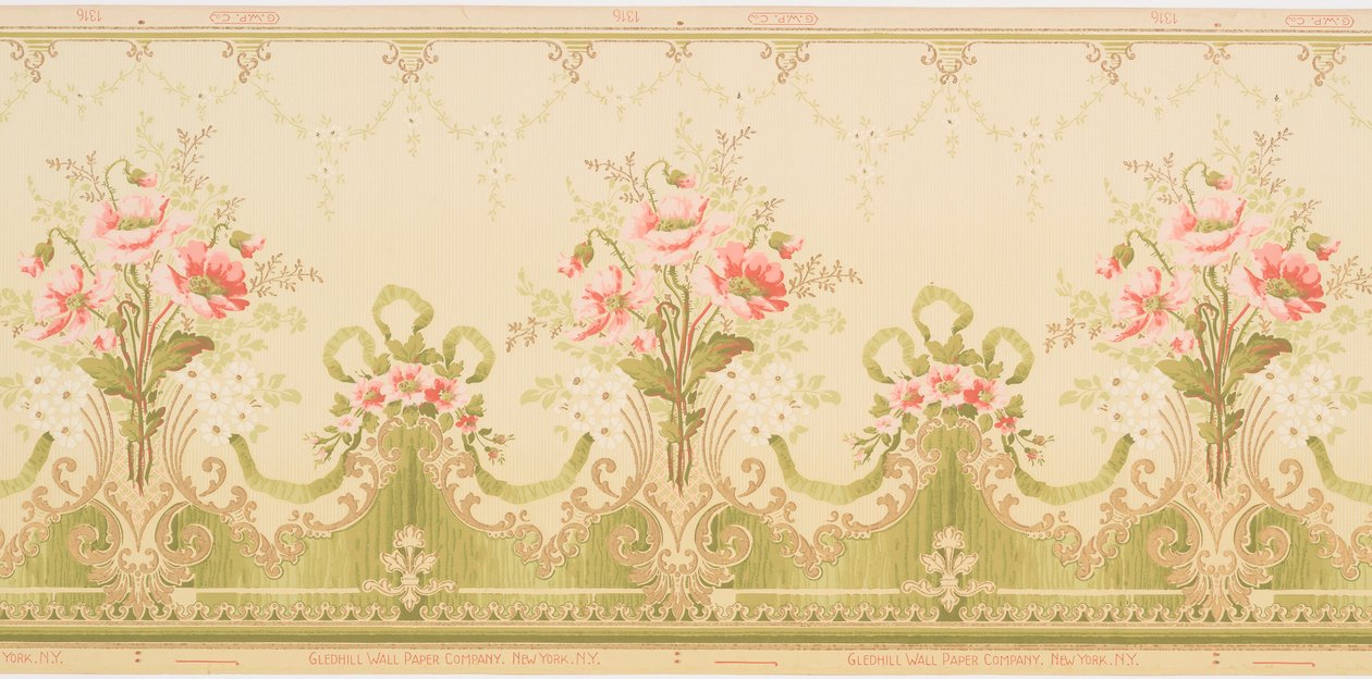 Frieze (USA), 1900–15 af Gledhill Wall Paper Co.