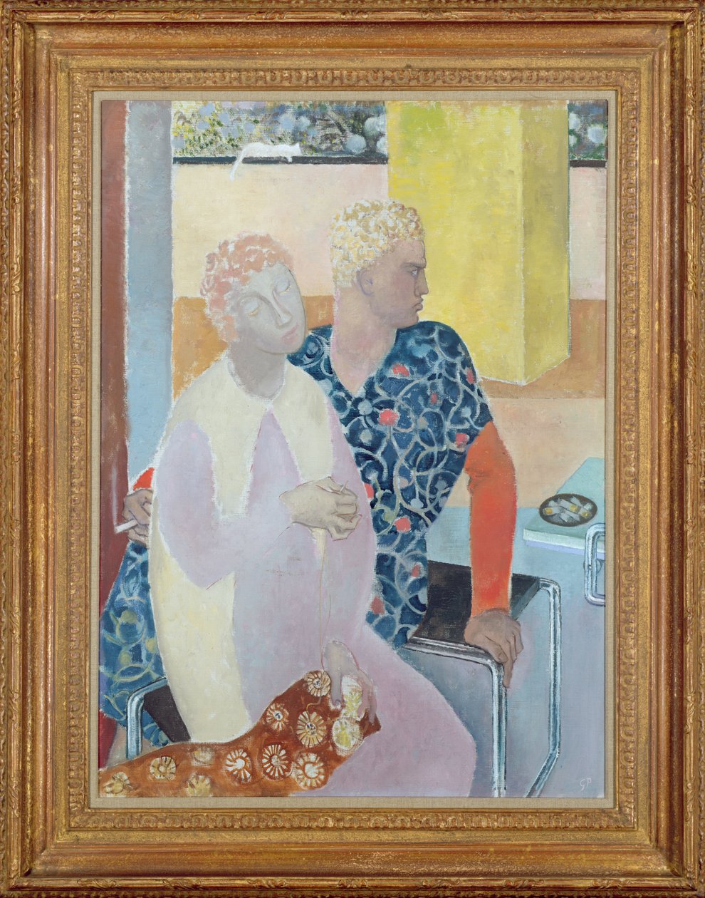 101. eftermiddag med Penelope (se også 393805) af Glyn Warren Philpot