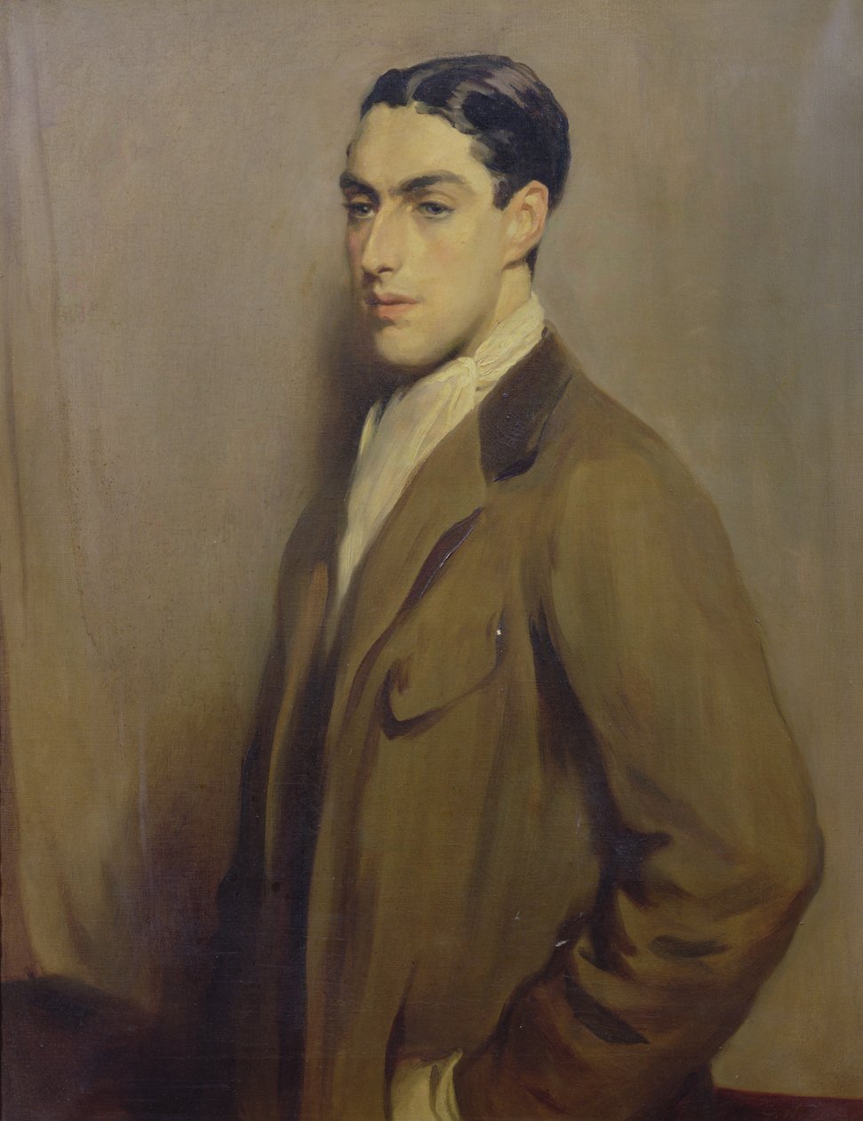 Portræt af Frank Meyer, ca. 1910 af Glyn Warren Philpot