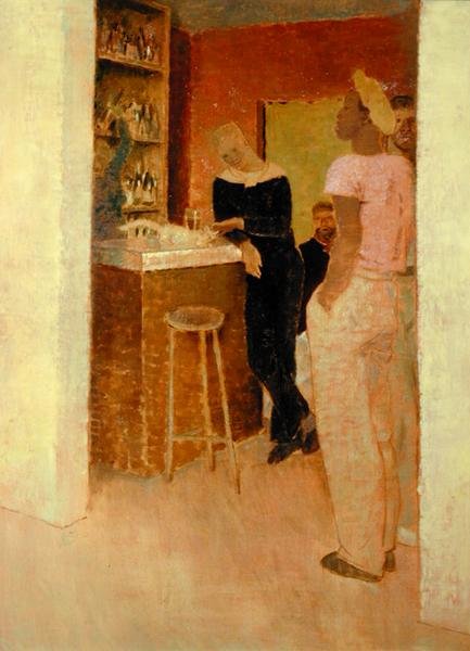 Bistro Havre af Glyn Warren Philpot