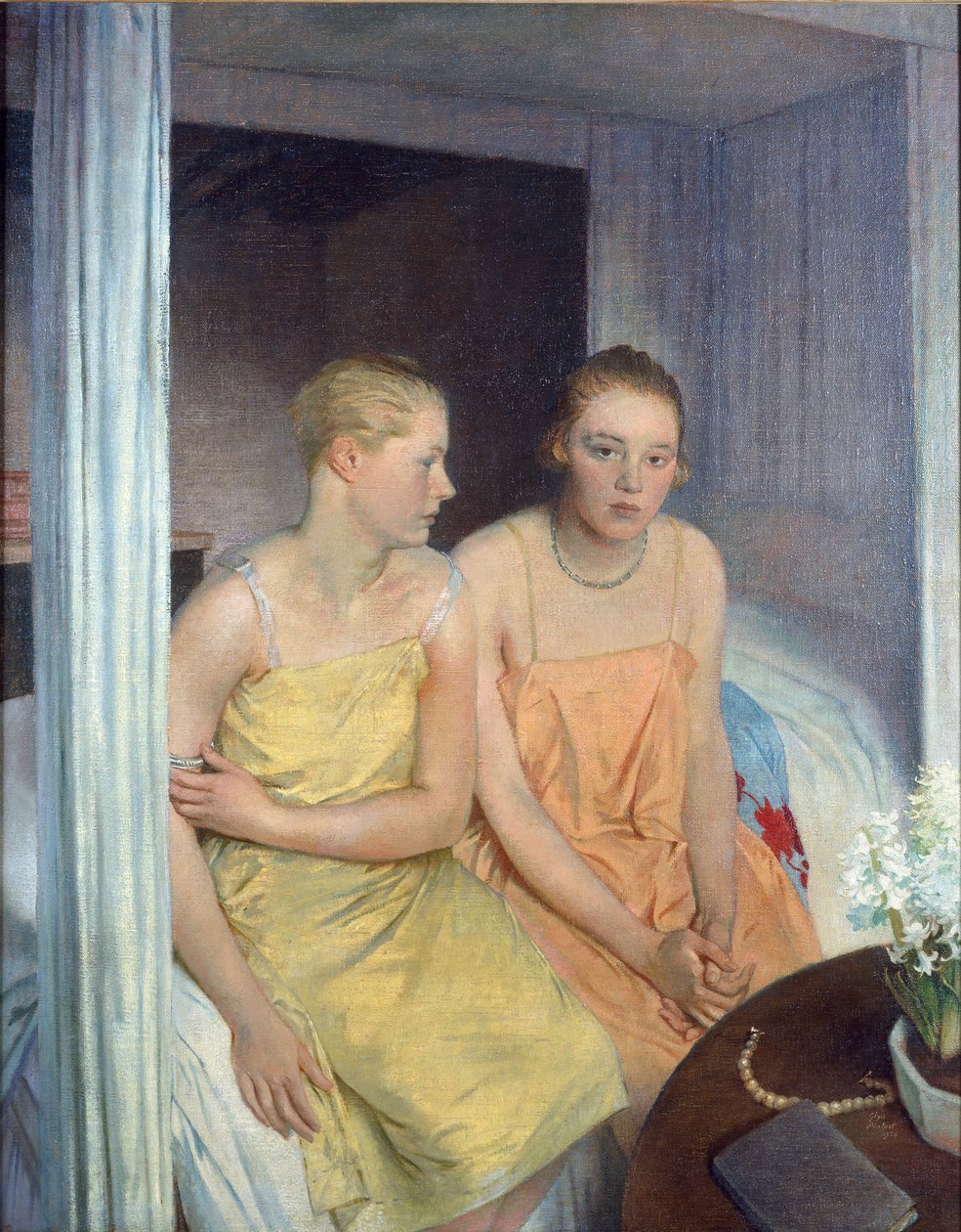 Gabrielle og Rosemary, 1828 af Glyn Warren Philpot