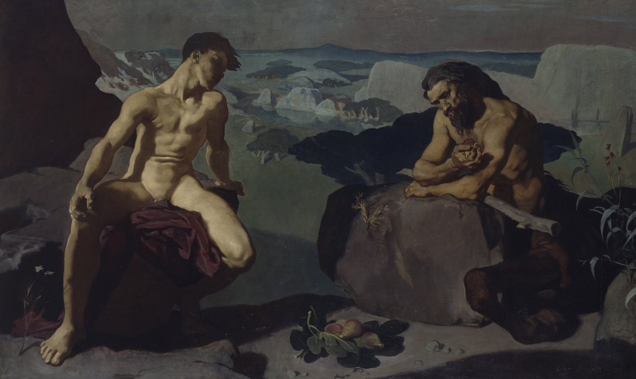 Melampus og Kentauren af Glyn Warren Philpot