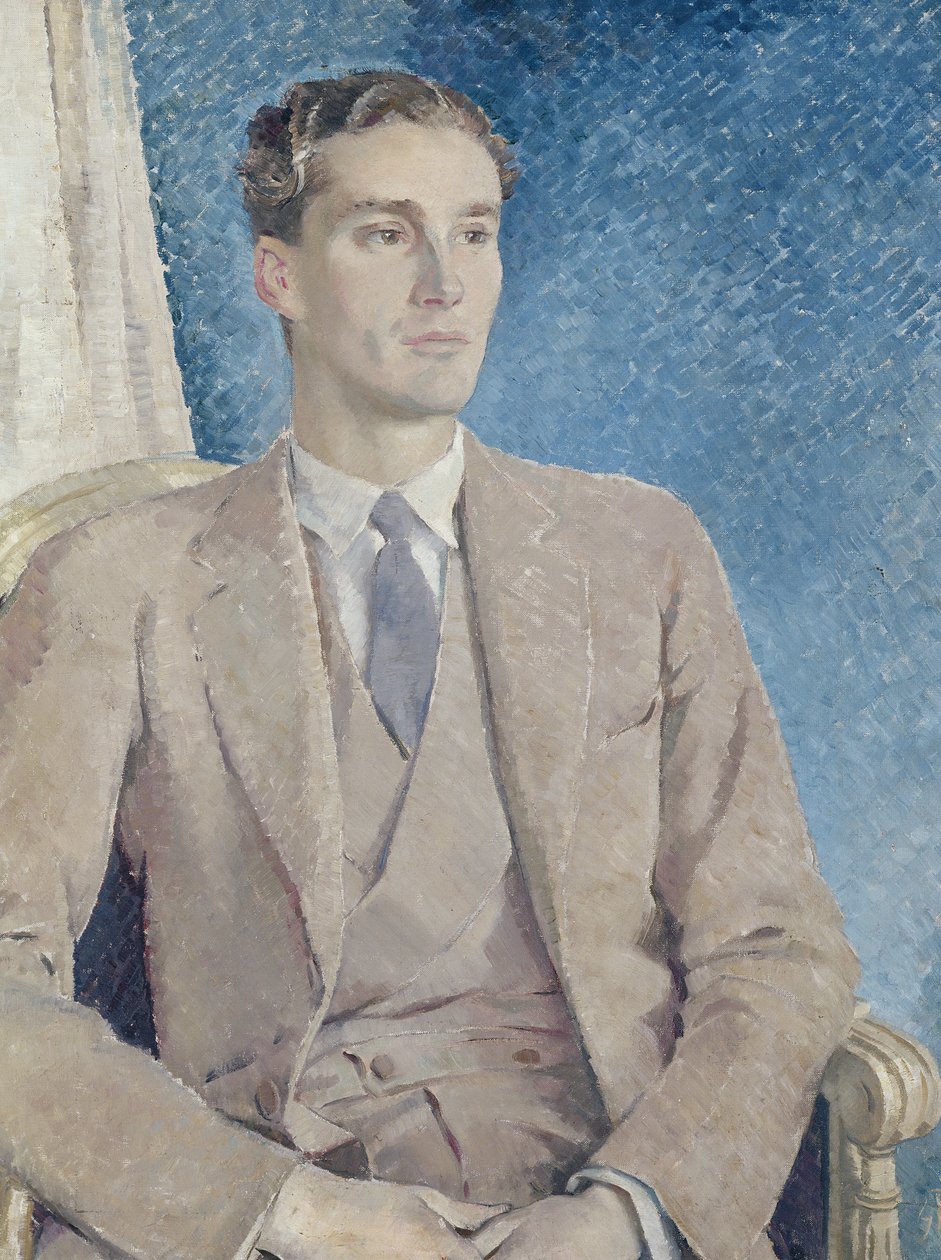 Portræt af Patrick Buchan-Hepburn, Lord Hailes, 1934 af Glyn Warren Philpot